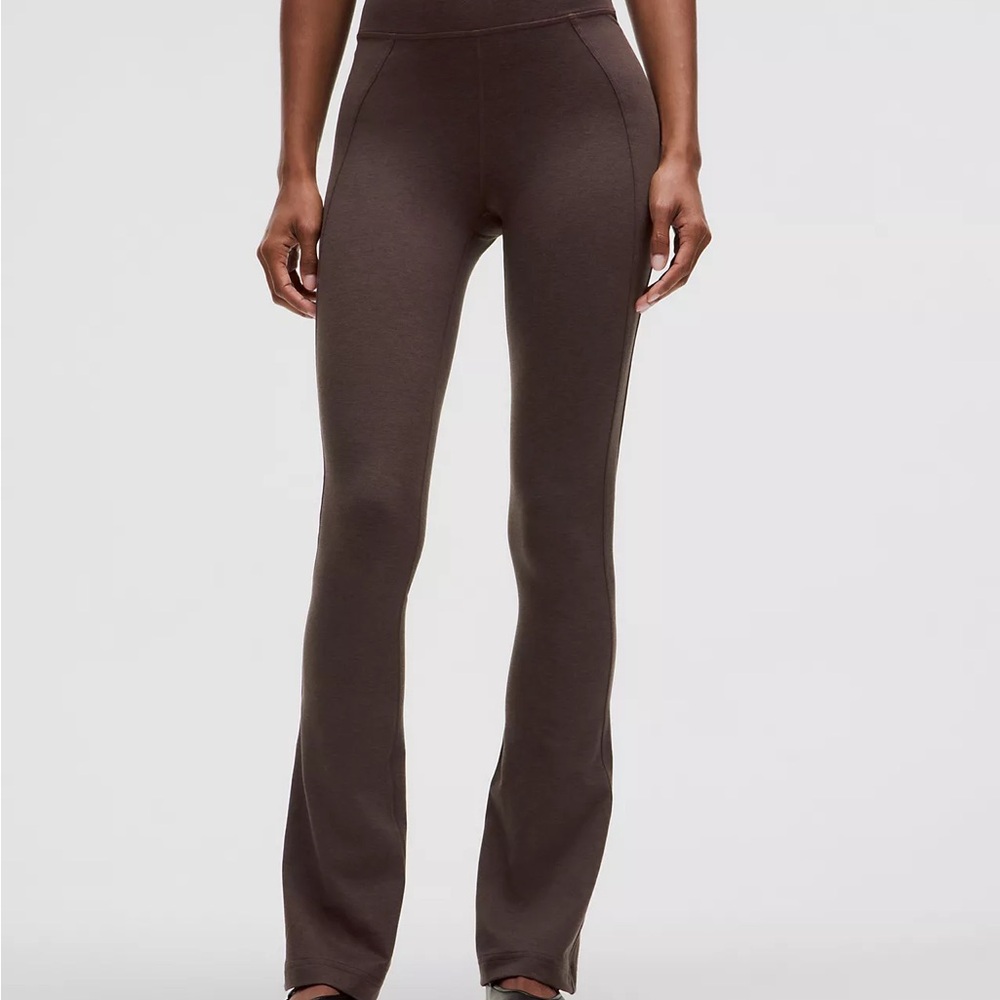 NWT Softy Suedey Split-Hem High-Rise Mini-Flare Pant - Lululemon